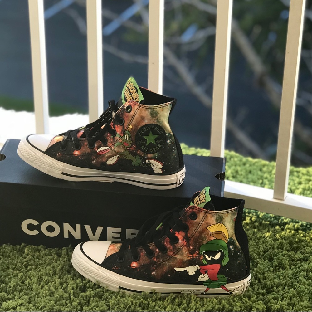NWT Converse AdVulc Ctas Marvin the Martian WMNS - Picture 2 of 8